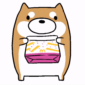 シャカポテ食べる犬